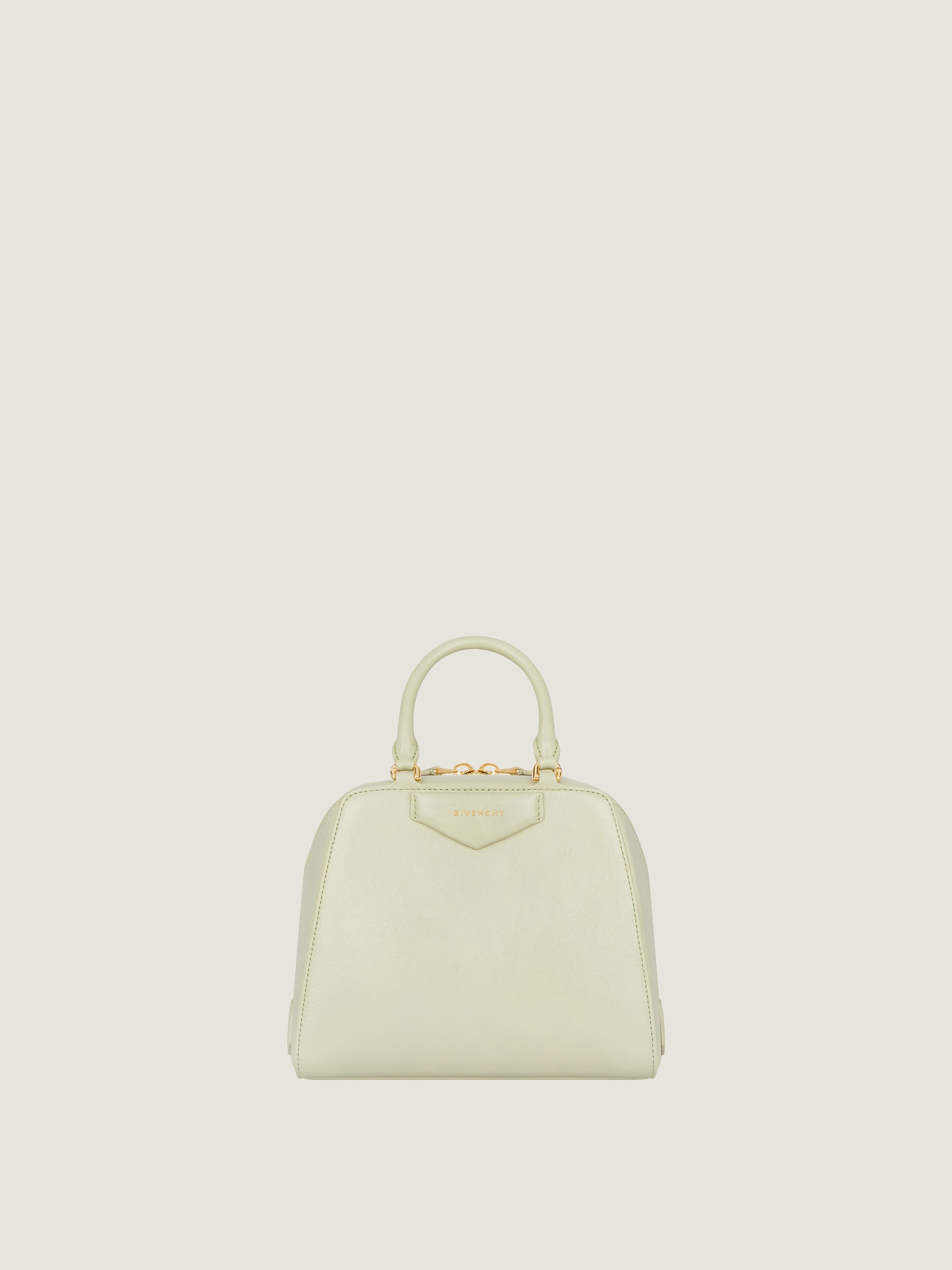 Mini Antigona Cube bag in leather